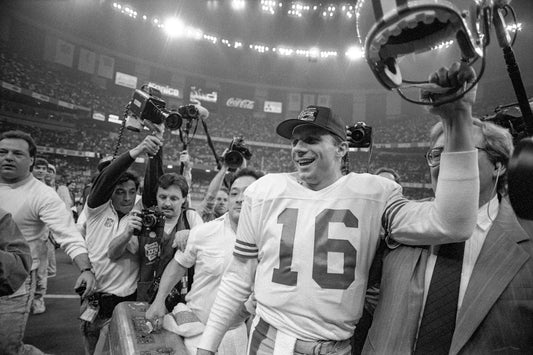 Joe Montana, Super Bowl XXIV — San Francisco 49ers, 1990
