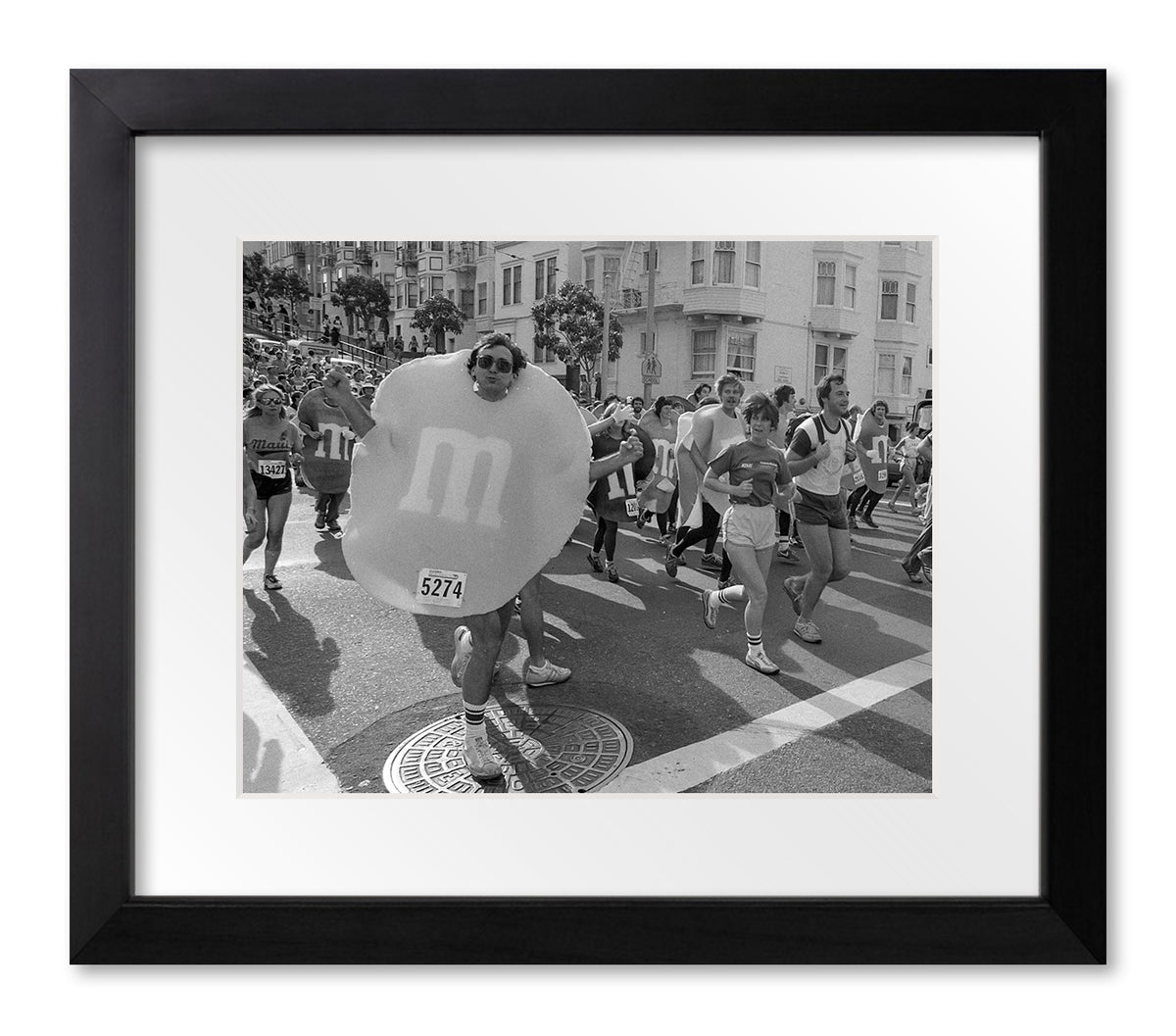 Bay to Breakers, Hayes Street Hill — San Francisco, 1981