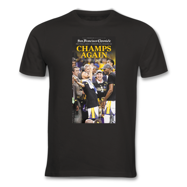 Warriors 2017 NBA Champs Again T shirt