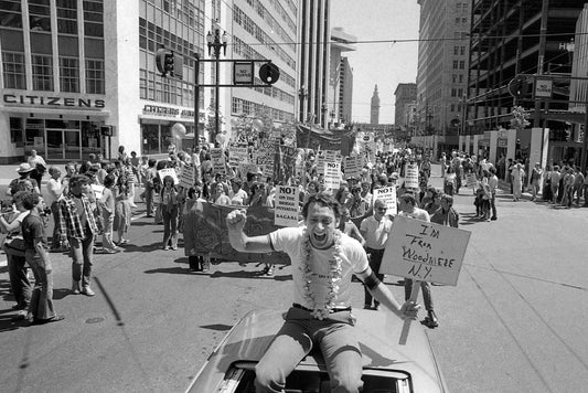 Harvey Milk at the Gay Freedom Day Parade — San Francisco, 1978