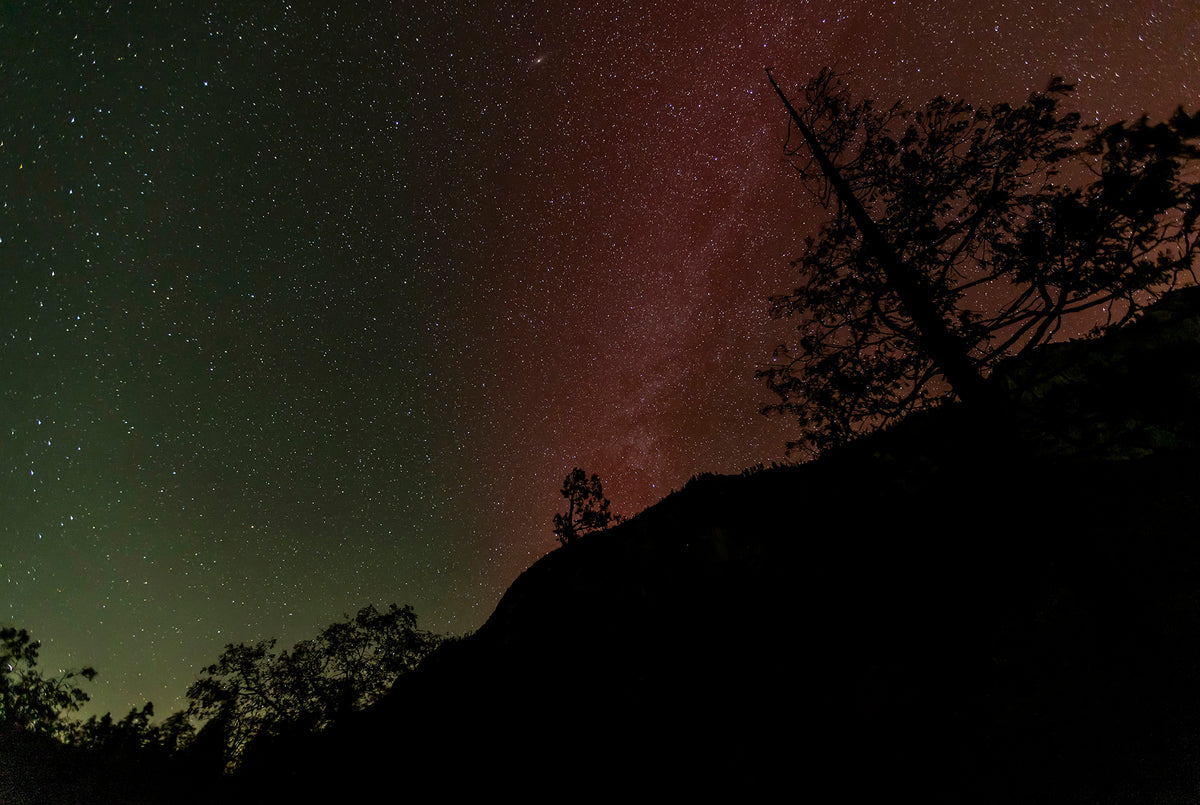 Aurora Borealis Over Yosemite Valley — Yosemite, 2024