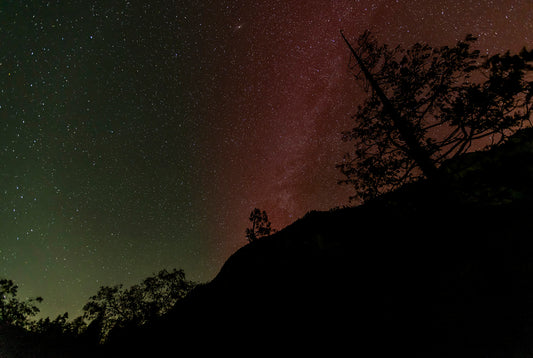 Aurora Borealis Over Yosemite Valley — Yosemite, 2024