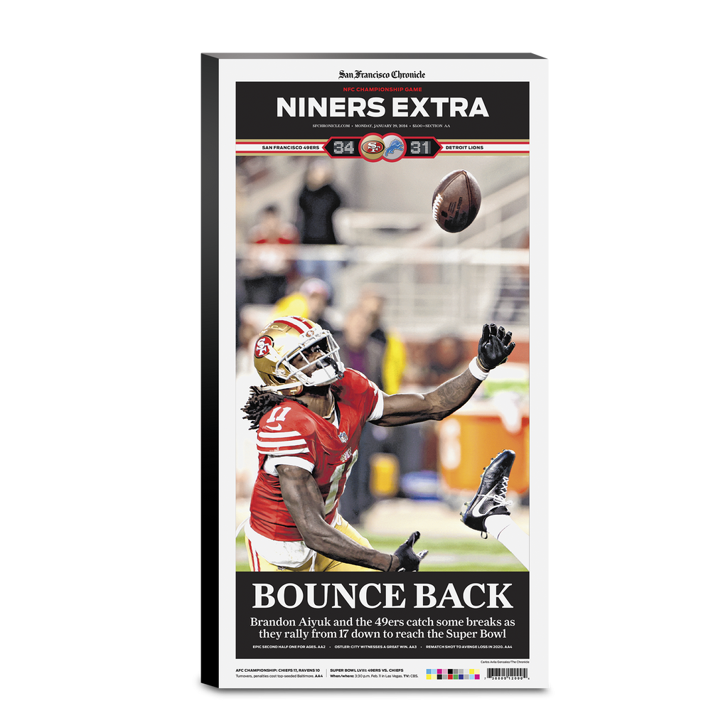 Golden Gate Bridge opening cover print San Francisco Chronicle online