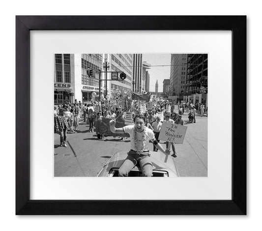 Harvey Milk at the Gay Freedom Day Parade — San Francisco, 1978