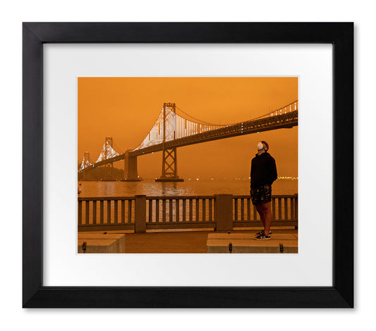 Orange Sky Over the Embarcadero — San Francisco, 2020