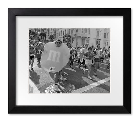 Bay to Breakers, Hayes Street Hill — San Francisco, 1981