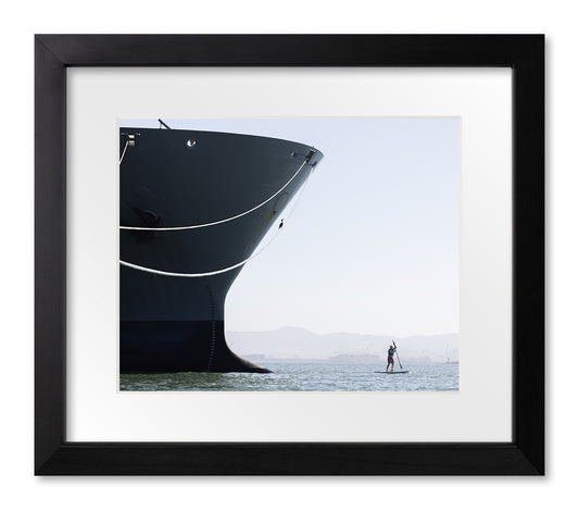 Paddleboarding at Crane Cove Park, San Francisco, 2025
