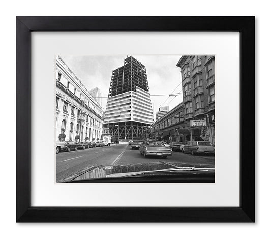 Transamerica Pyramid Under Construction — San Francisco, 1971