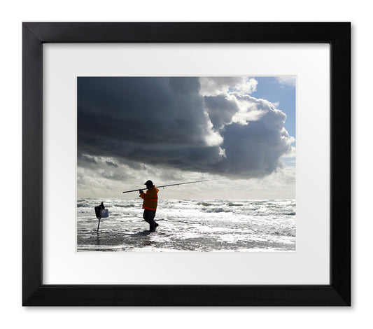 Fishing on Ocean Beach — San Francisco, 2017