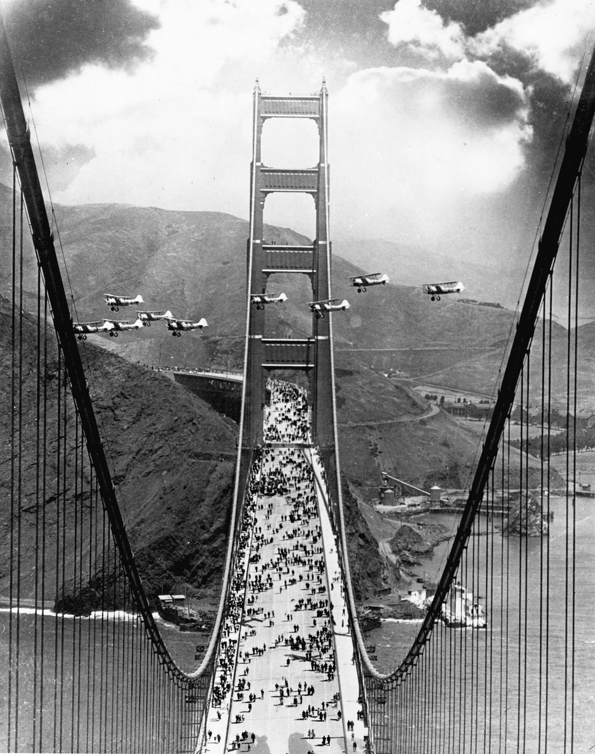 Golden Gate Bridge Opening Day — San Francisco, 1937