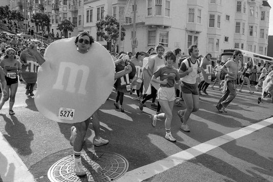 Bay to Breakers, Hayes Street Hill — San Francisco, 1981