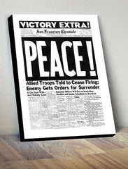 【歴史資料】終戦記念日 8/14/1945 Oakland Tribune 号外 Utah newspaper August 14 front page with headline 