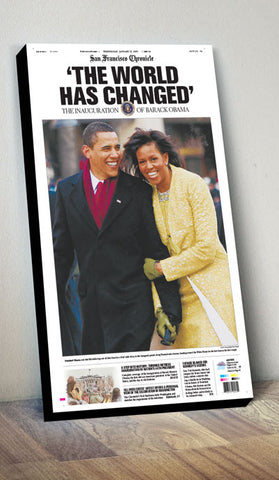 Obama Elected Cover Print