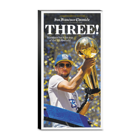 Warriors 2018 NBA Commemorative Edition - 6/14/18 cover
