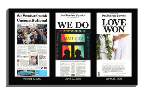 WE DO same-sex marriage display print