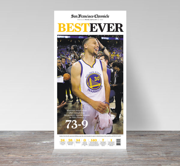 Golden State Warriors "Best Ever" cover print